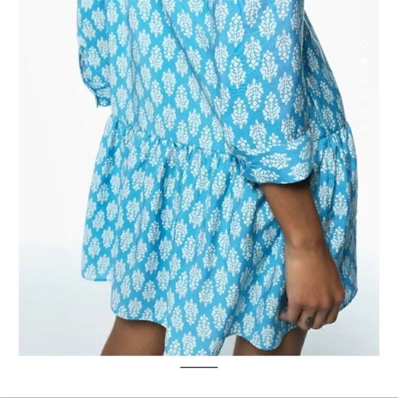 ZARA PRINTED SHORT DRESS - Picture 12 of 14
